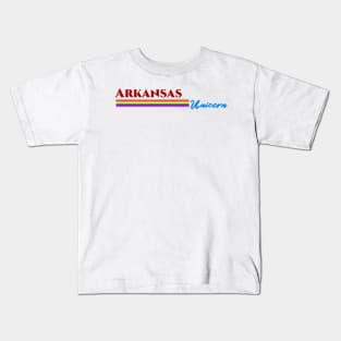 Arkansas Unicorn Gift Kids T-Shirt